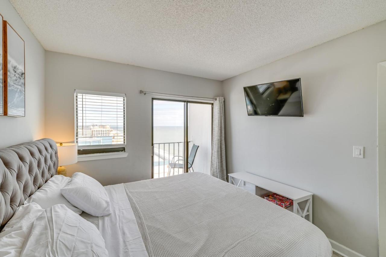 Oceanfront Myrtle Beach Condo With Balcony And Views! Buitenkant foto
