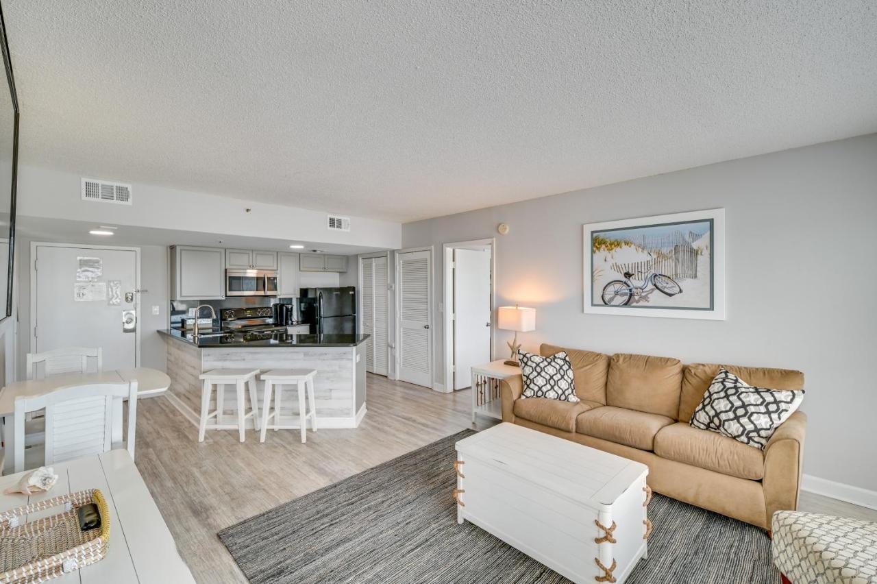Oceanfront Myrtle Beach Condo With Balcony And Views! Buitenkant foto