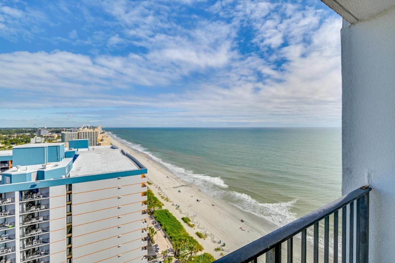 Oceanfront Myrtle Beach Condo With Balcony And Views! Buitenkant foto