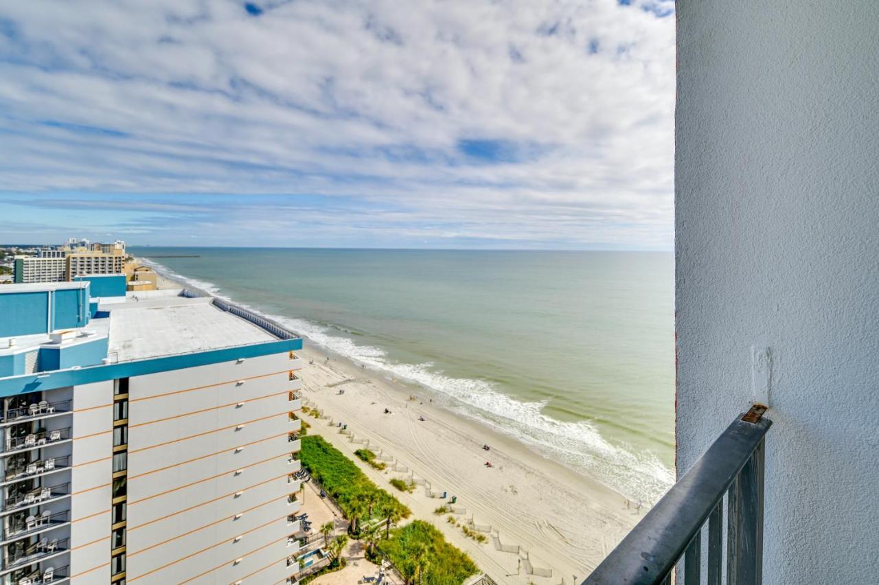 Oceanfront Myrtle Beach Condo With Balcony And Views! Buitenkant foto