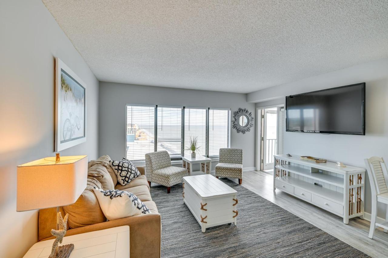 Oceanfront Myrtle Beach Condo With Balcony And Views! Buitenkant foto