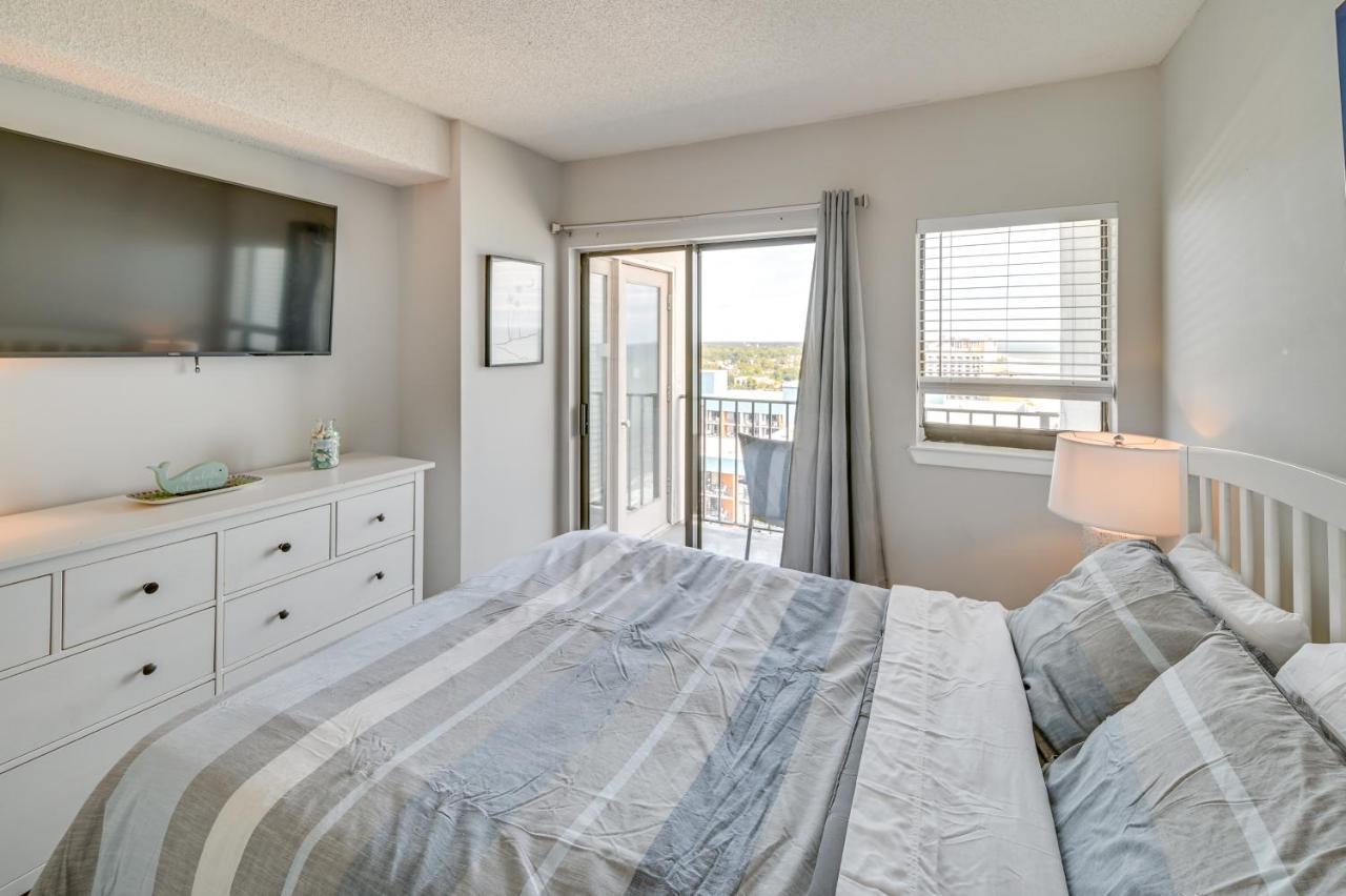 Oceanfront Myrtle Beach Condo With Balcony And Views! Buitenkant foto