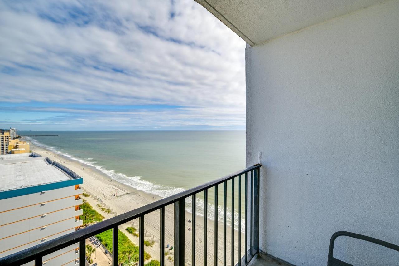 Oceanfront Myrtle Beach Condo With Balcony And Views! Buitenkant foto