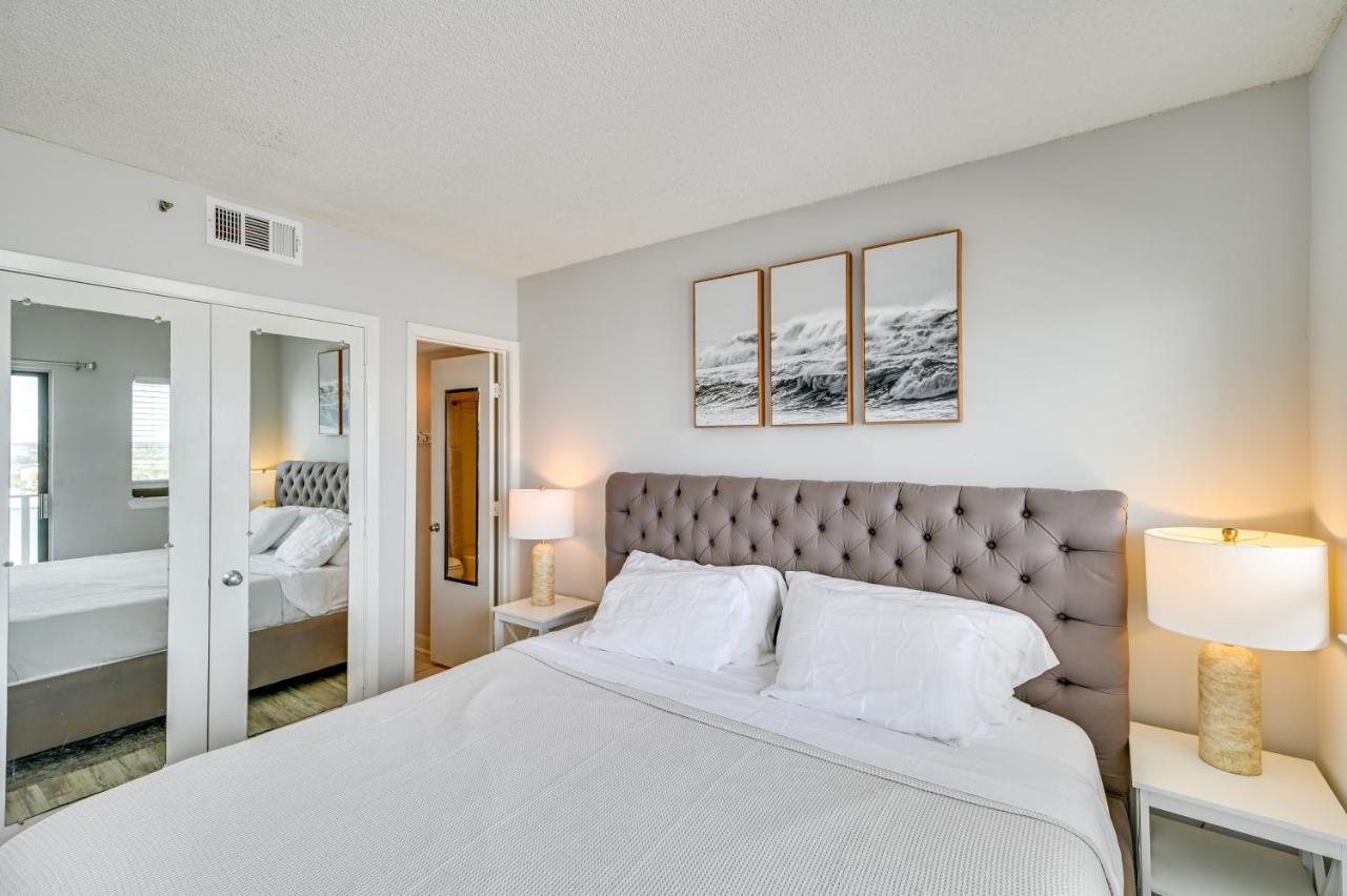 Oceanfront Myrtle Beach Condo With Balcony And Views! Buitenkant foto